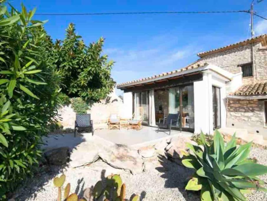 Rustico Appartment 'Olta' In Finca, See-And Garden Side Teulada Dış mekan fotoğraf