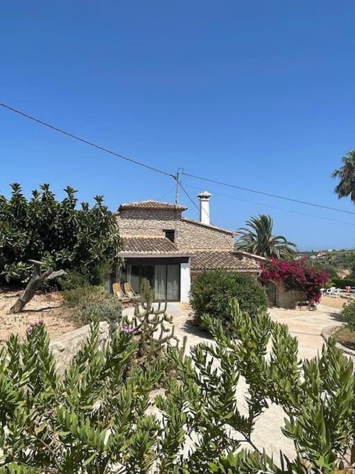 Rustico Appartment 'Olta' In Finca, See-And Garden Side Teulada Dış mekan fotoğraf