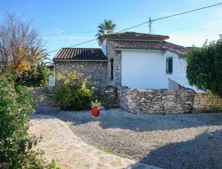 Rustico Appartment 'Olta' In Finca, See-And Garden Side Teulada Dış mekan fotoğraf