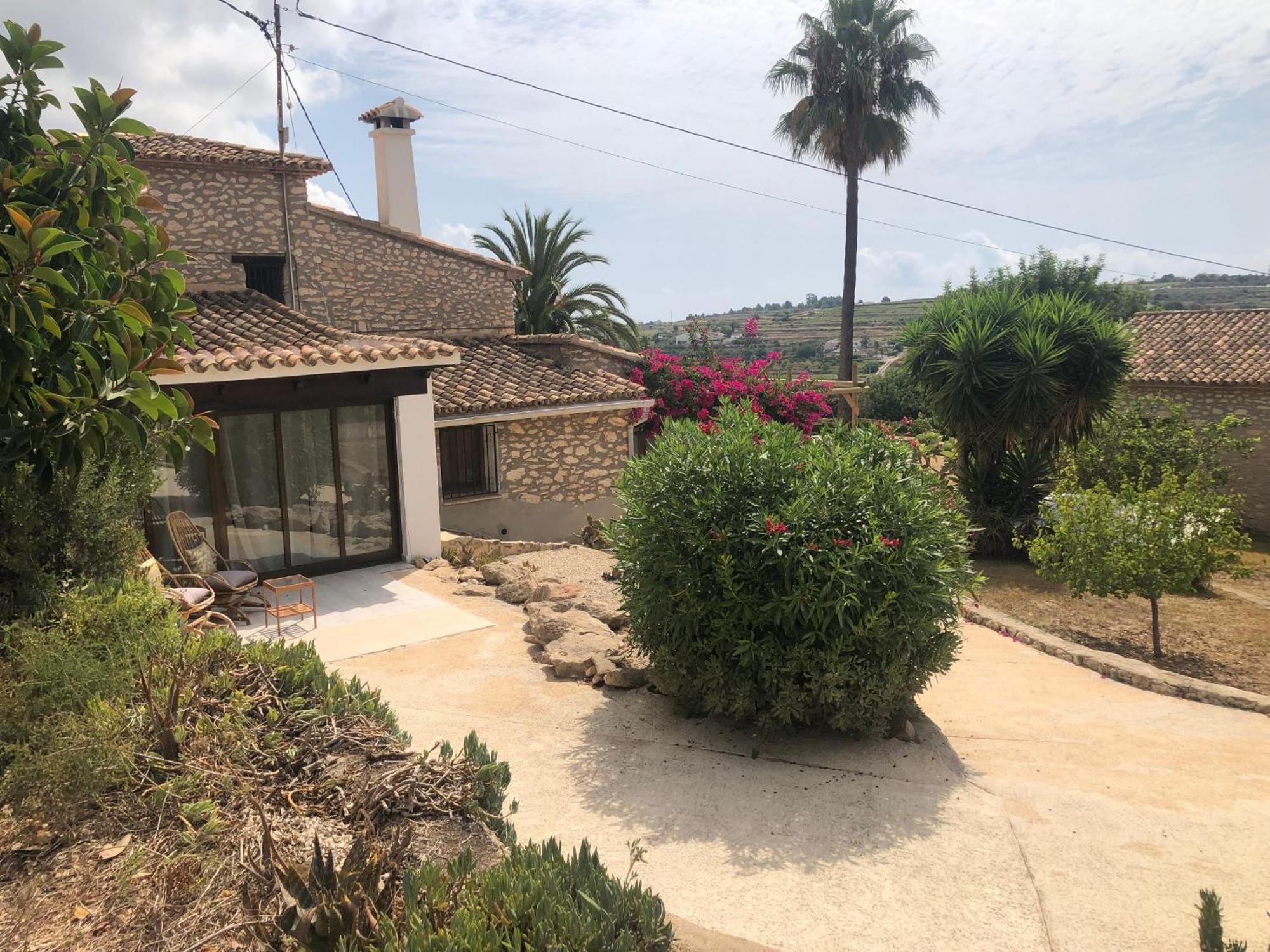 Rustico Appartment 'Olta' In Finca, See-And Garden Side Teulada Dış mekan fotoğraf