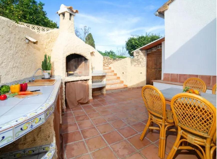 Rustico Appartment 'Olta' In Finca, See-And Garden Side Teulada Dış mekan fotoğraf
