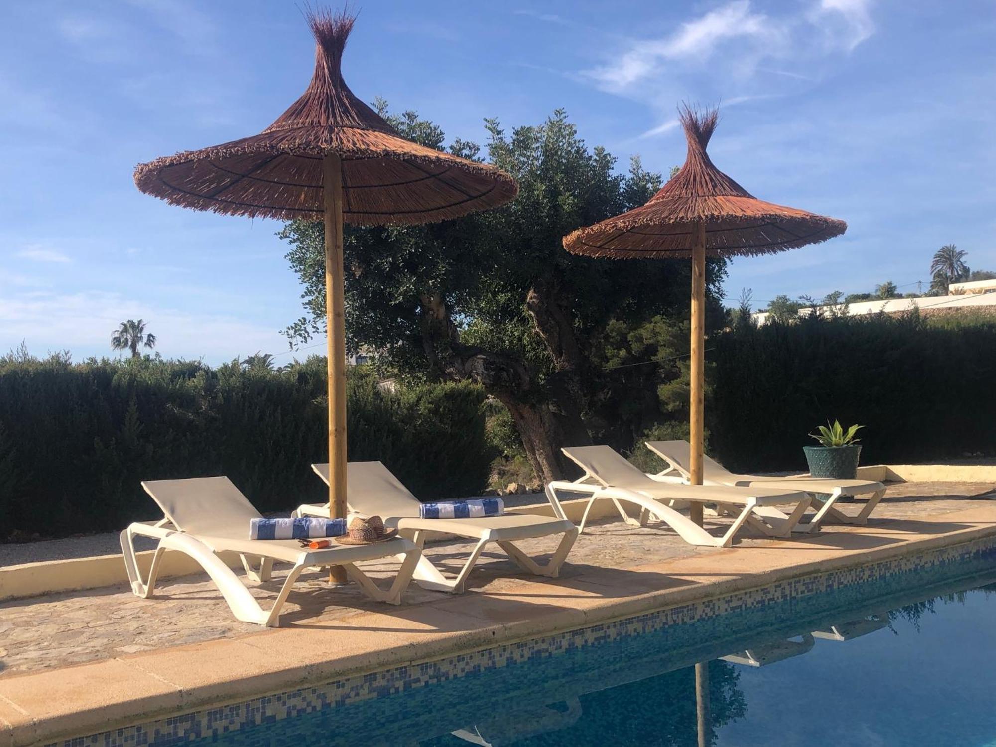 Rustico Appartment 'Olta' In Finca, See-And Garden Side Teulada Dış mekan fotoğraf